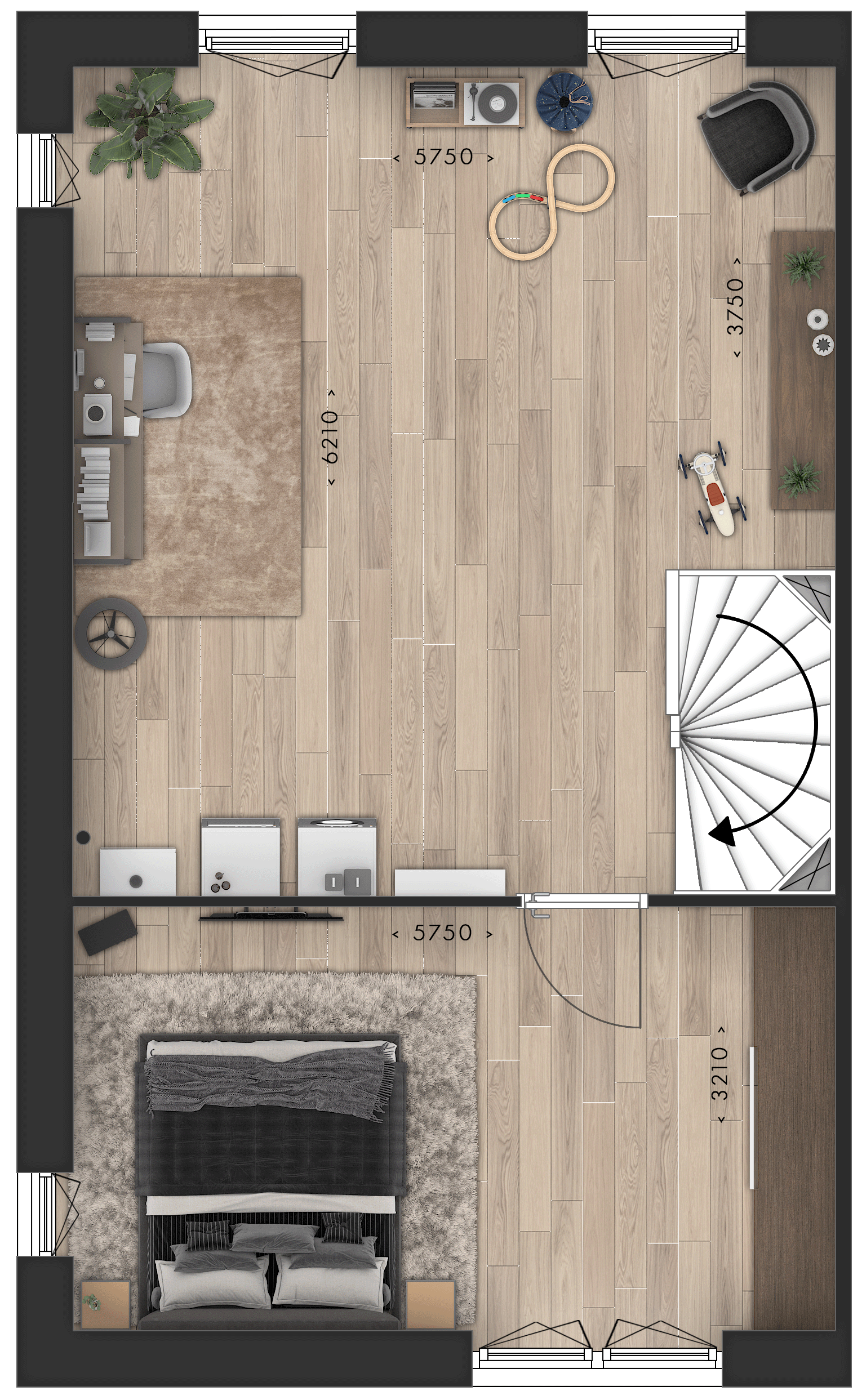 26033TWEEDE PLG Hoeverijk Hoekwoning v04